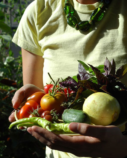 Gayla with Harvest.  Photo by Davin Risk