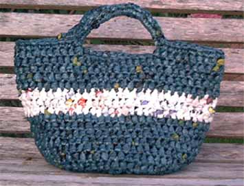 Plastic Bag Tote (Marlo Cairns)