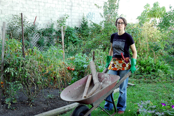 Gayla Trail at Community Garden