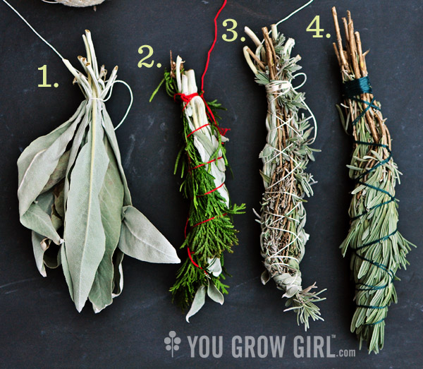 Make Your Own Homegrown Herbal Bundles